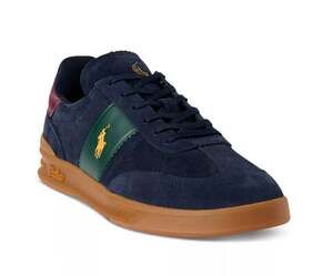 Polo Ralph Lauren Heritage Aera Suede Sneakers men’s 8.5 women’s 10 navy